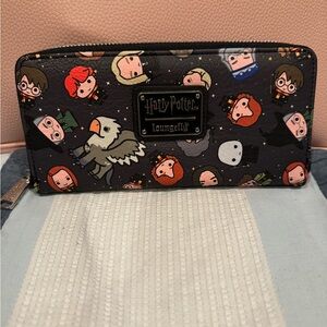 Loungefly Harry Potter Chibi Character Print Wallet